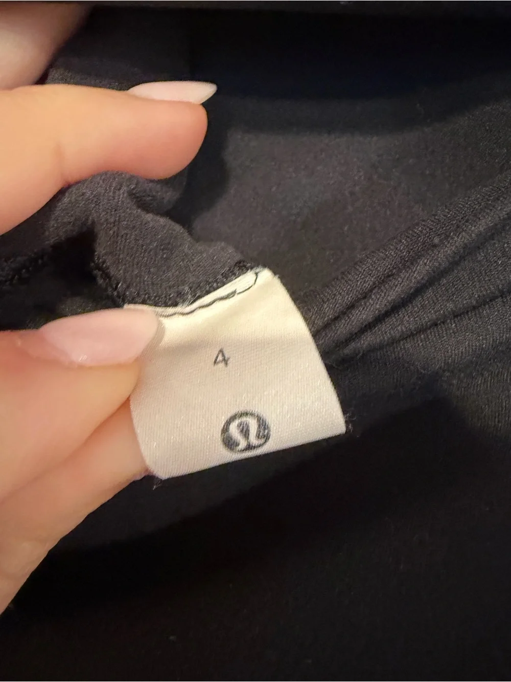 Black‎ high waist Lululemon align Bike Shorts